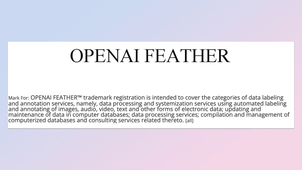 OpenAI Feather Trademark, Source: OpenAI